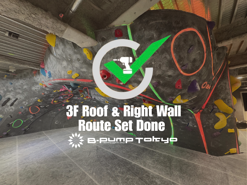 3F右面＆ルーフセット完了！