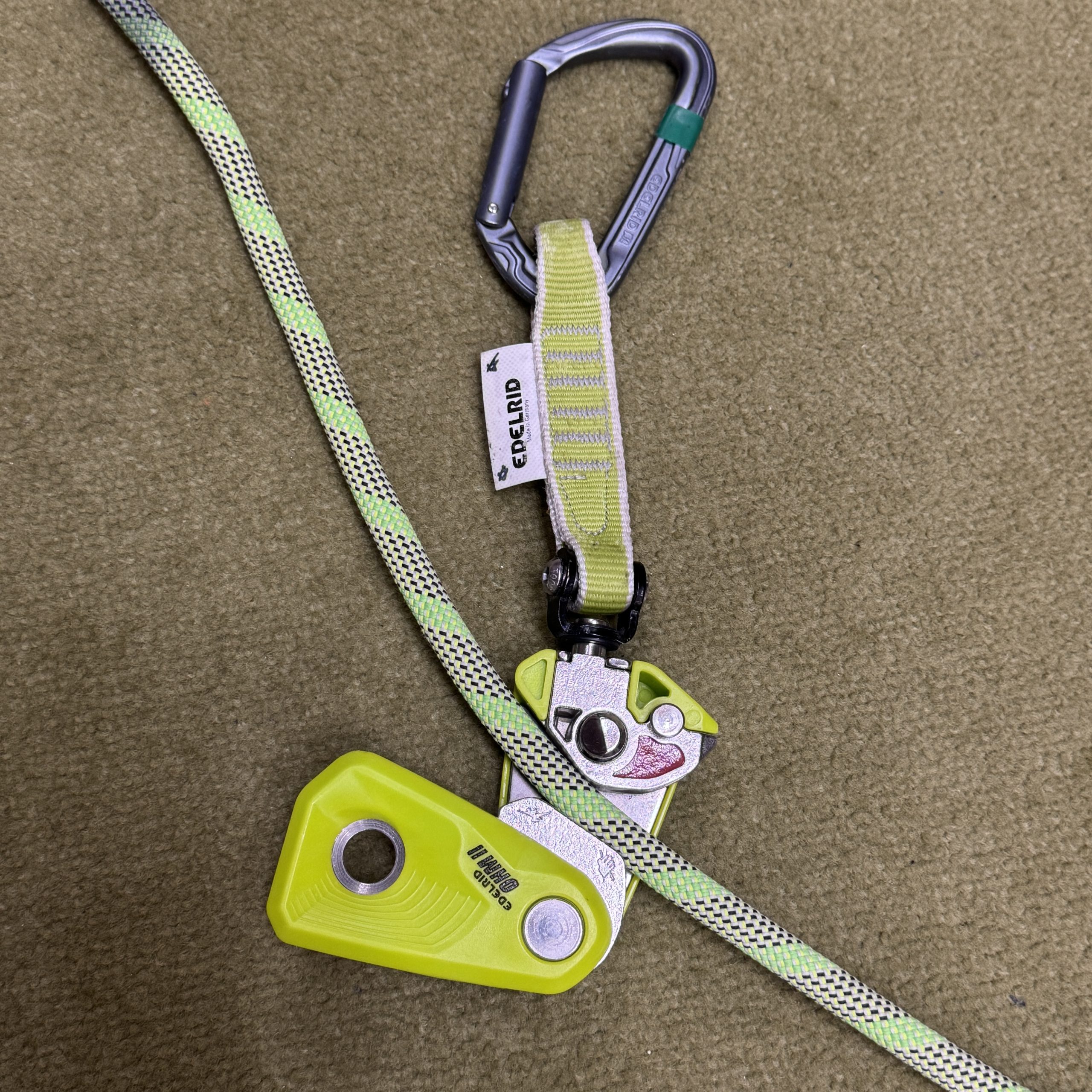EDELRID OHMⅡ のご紹介です | PUMP ONLINE STORE クライミング
