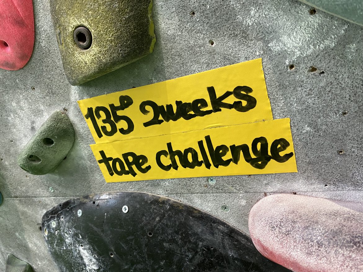 2weeks tape challenge & CAVE 追加